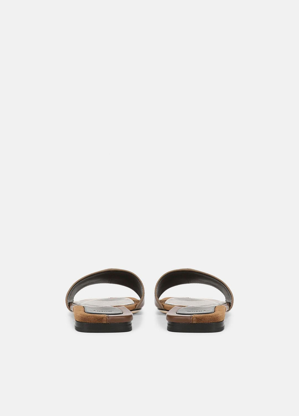 Valeria Leather & Suede Slide Sandal in Sandals | Vince on sale
