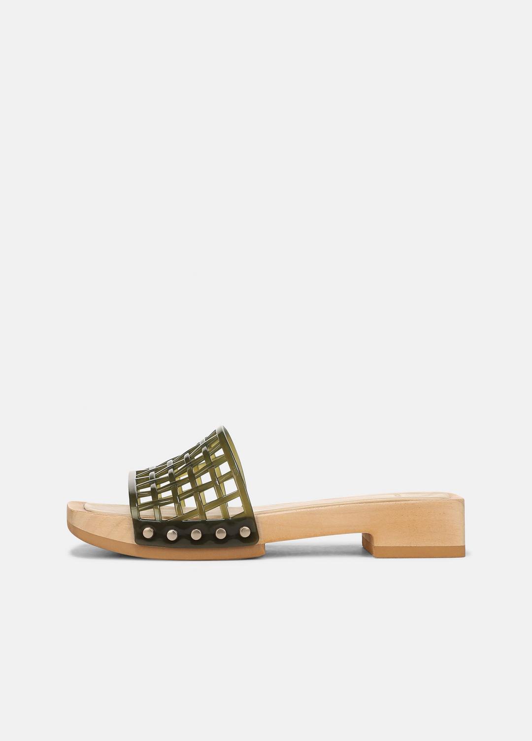 Barbara Jelly Slide Sandal in Sandals | Vince US