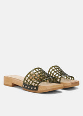 Barbara Jelly Slide Sandal in Sandals | Vince US