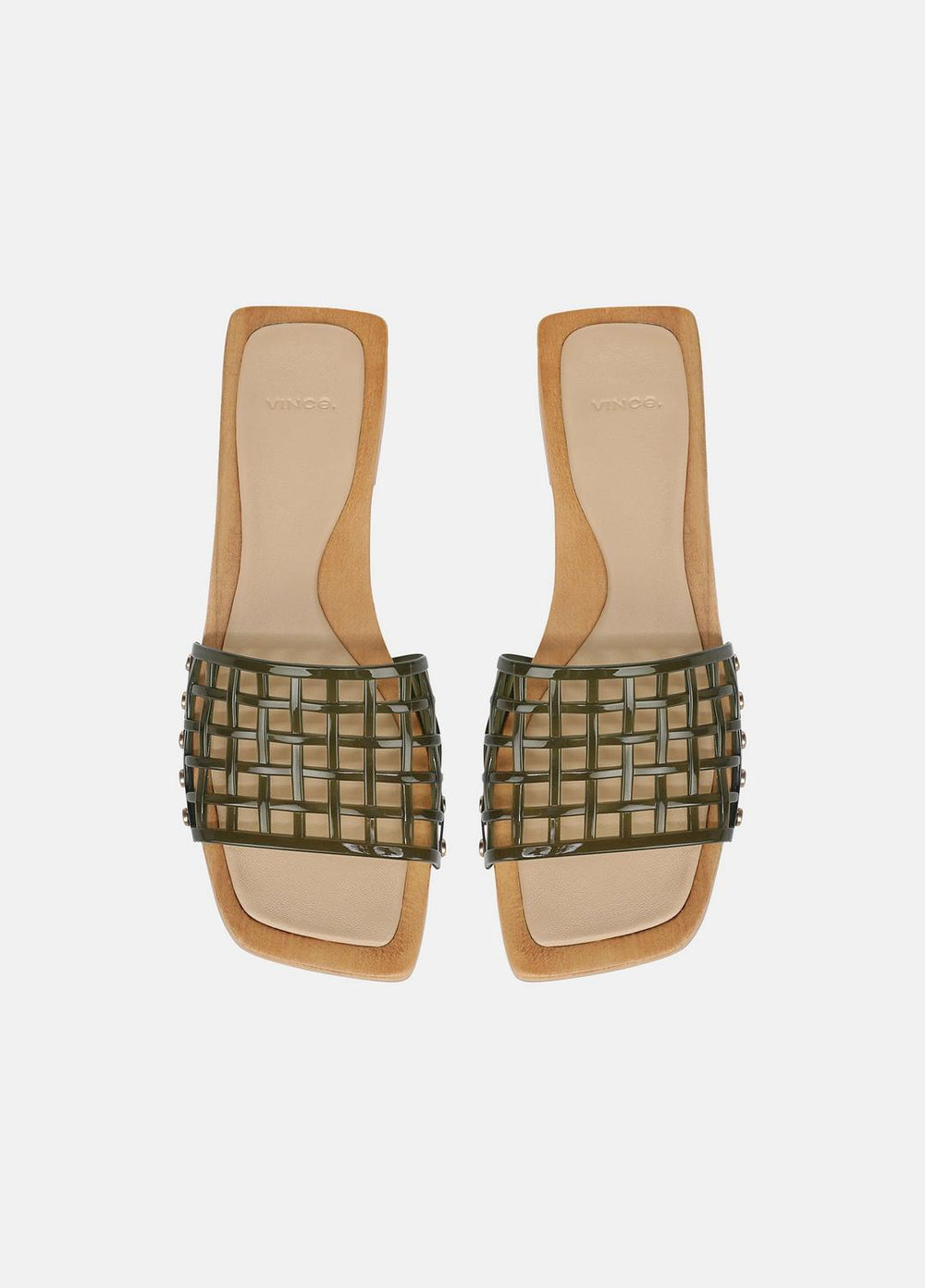 Barbara Jelly Slide Sandal in Sandals | Vince US