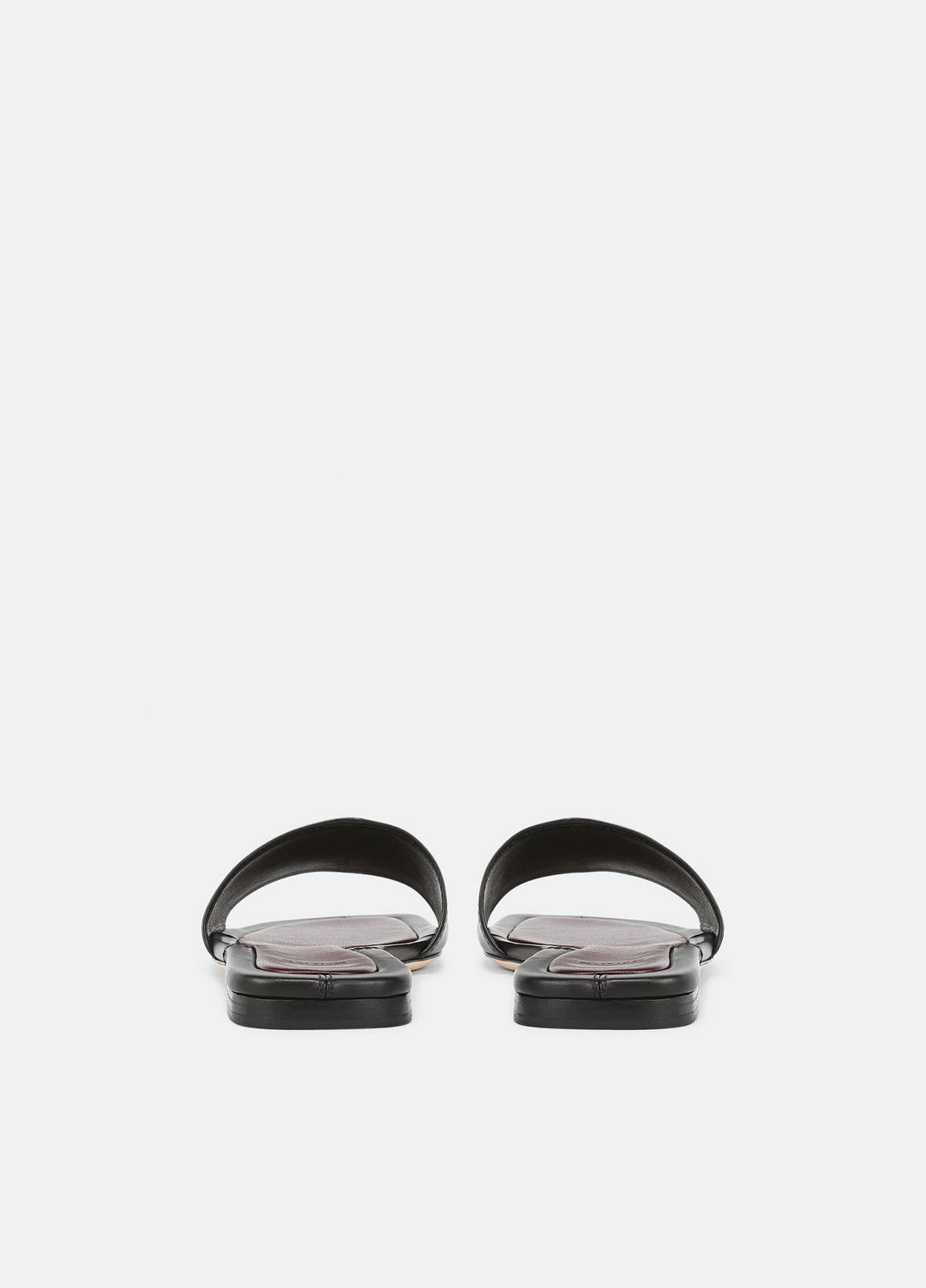 Valeria Leather Slide Sandal in Sandals | Vince discount