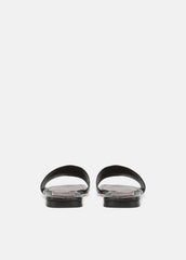 Valeria Leather Slide Sandal in Sandals | Vince discount