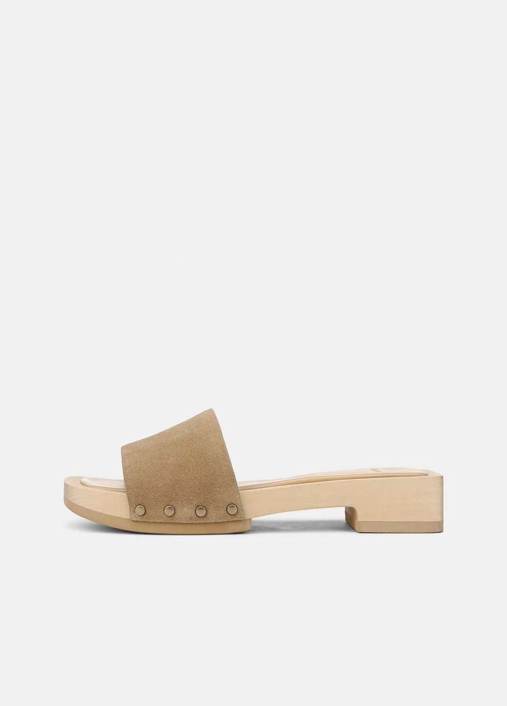Barbara Suede Slide Sandal in Sandals | Vince near me