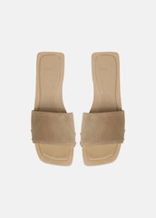 Barbara Suede Slide Sandal in Sandals | Vince near me
