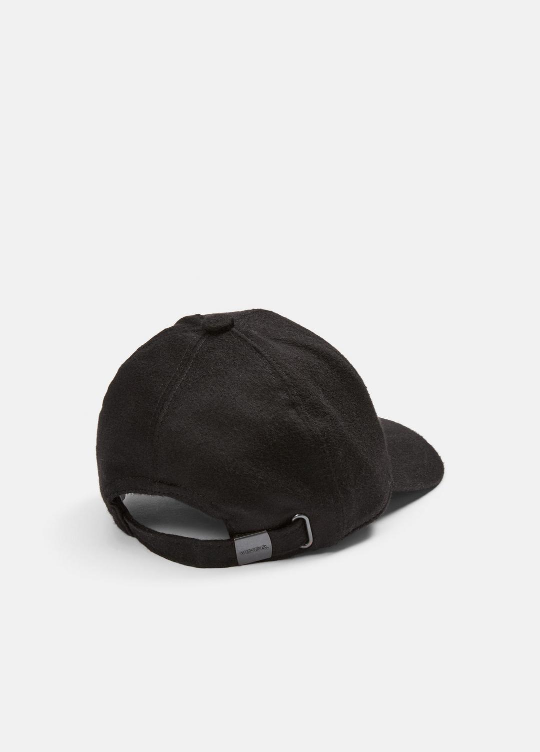 Leather-Trim Cashmere Baseball Cap in Scarves & Hats | Vince Online