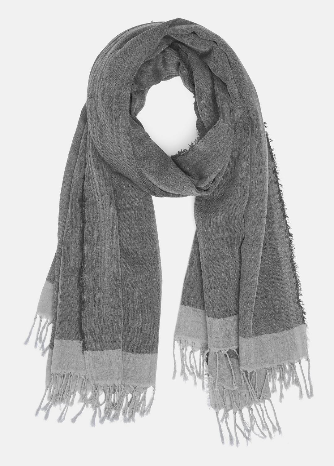 Border-Stripe Cotton Scarf in Scarves & Hats | Vince sale