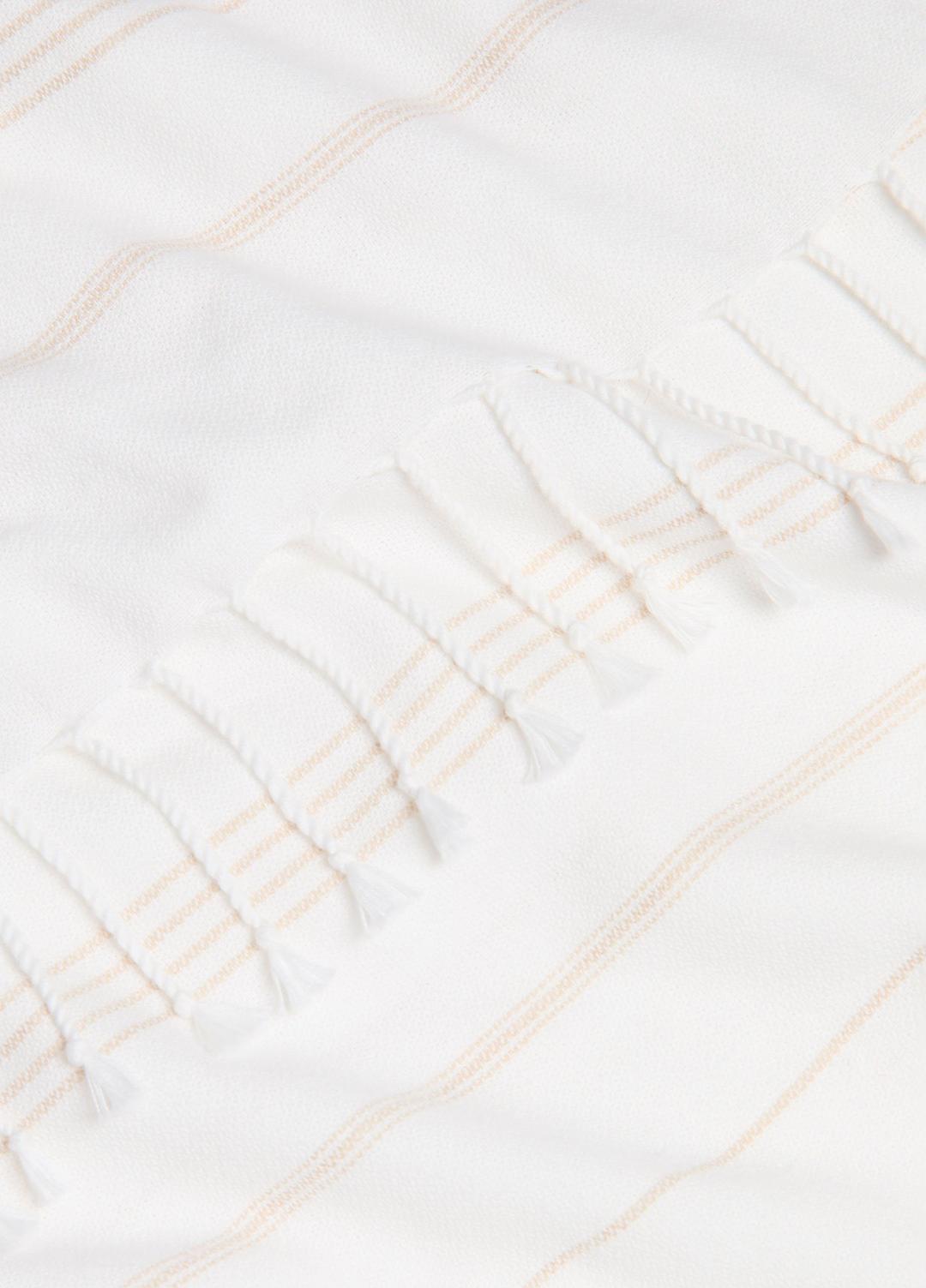 Stripe Cotton-Cashmere Wrap in Scarves & Hats | Vince outlet