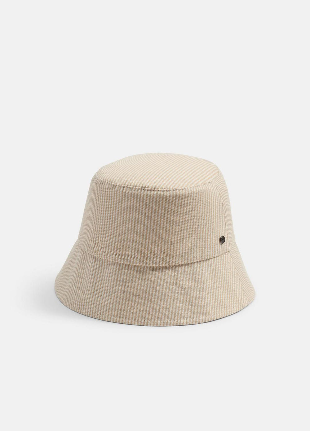 Stripe Cotton Canvas Bucket Hat in Scarves & Hats | Vince on sale