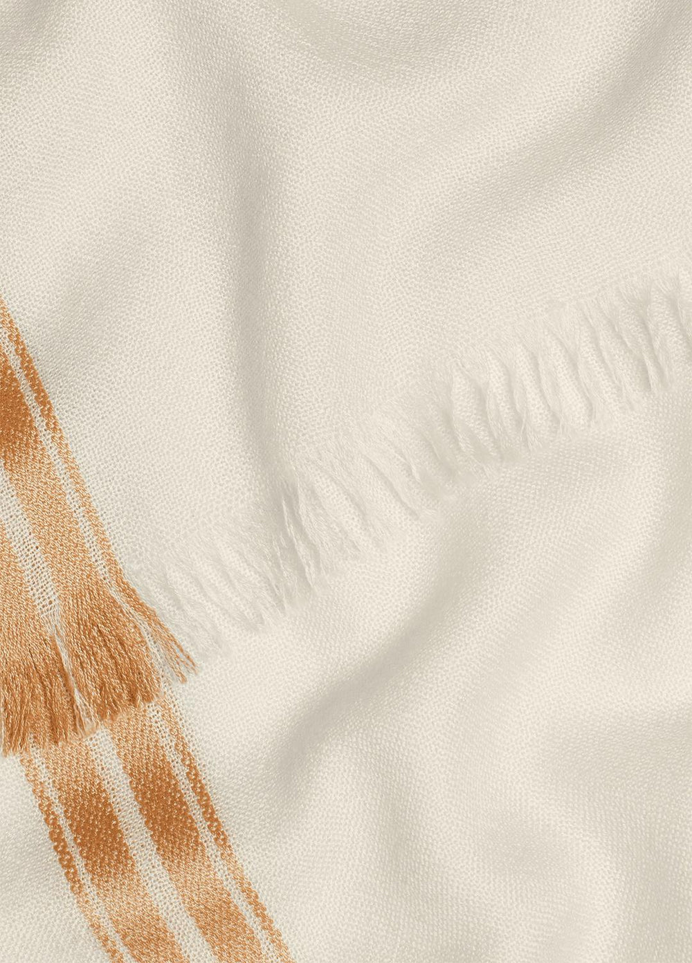 Border-Stripe Cashmere-Silk Satin Twill Scarf in Scarves & Hats | Vince near me