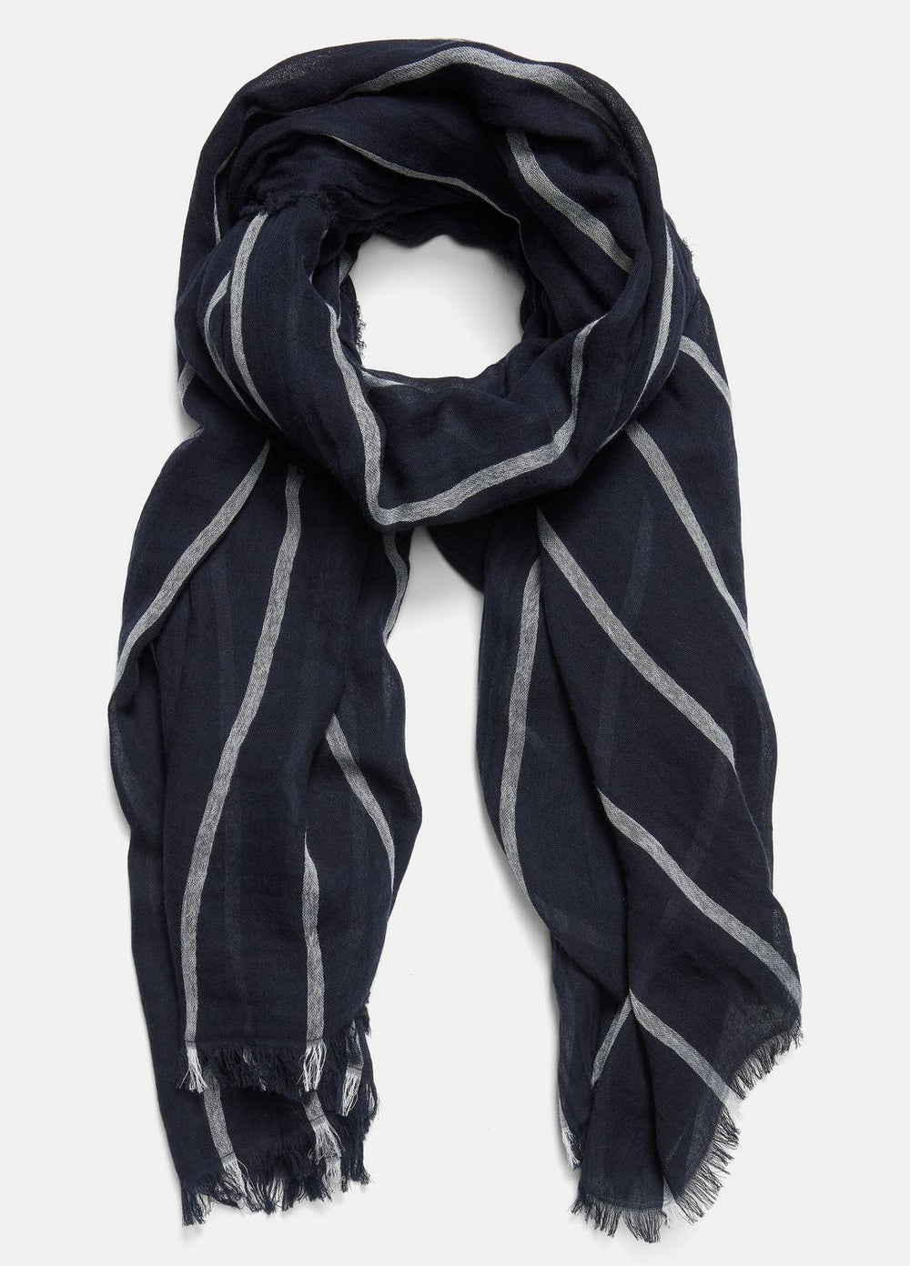 Cotton Gauze Awning Stripe Scarf in Scarves & Hats | Vince sale