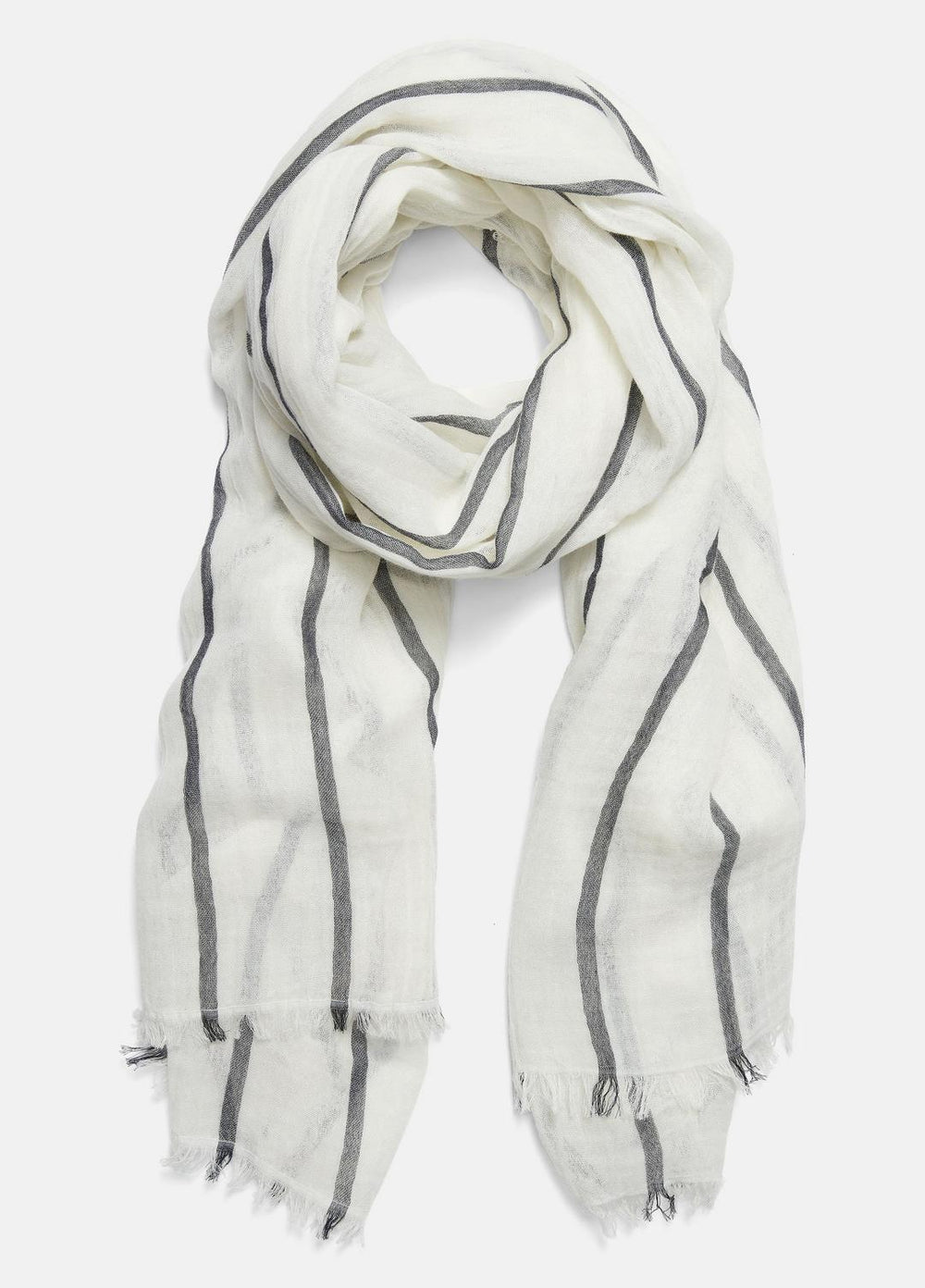 Cotton Gauze Awning Stripe Scarf in Scarves & Hats | Vince for sale