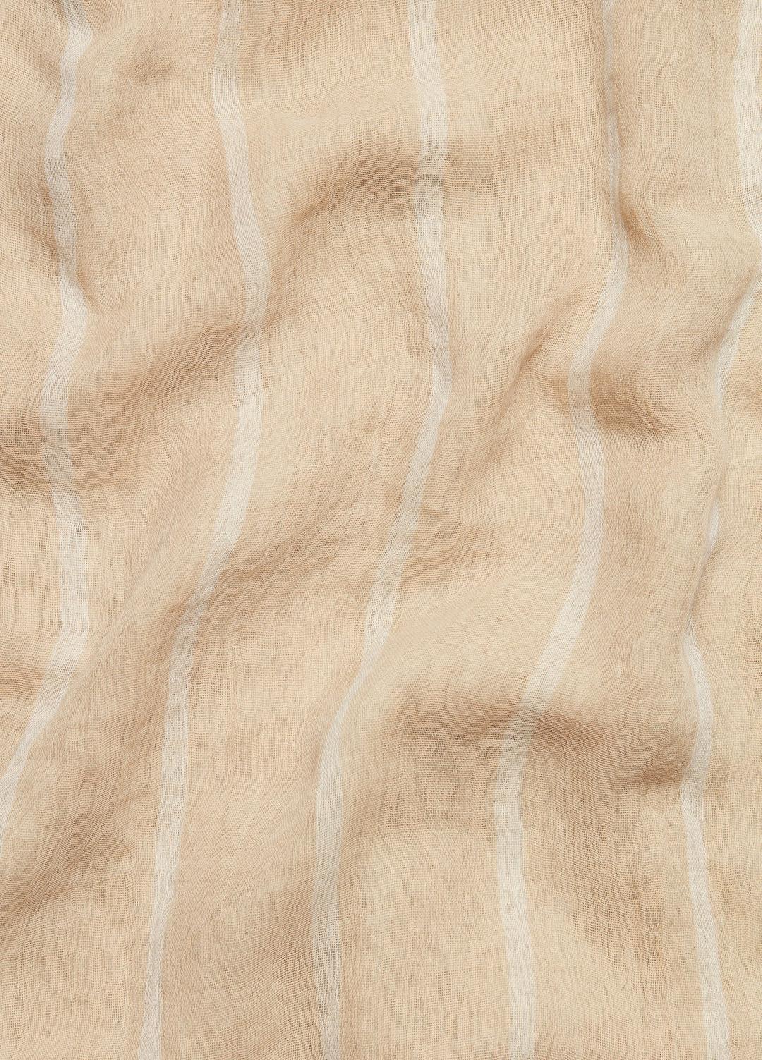 Cotton Gauze Awning Stripe Scarf in Scarves & Hats | Vince US