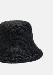 Straw Bucket Hat in Scarves & Hats | Vince discount