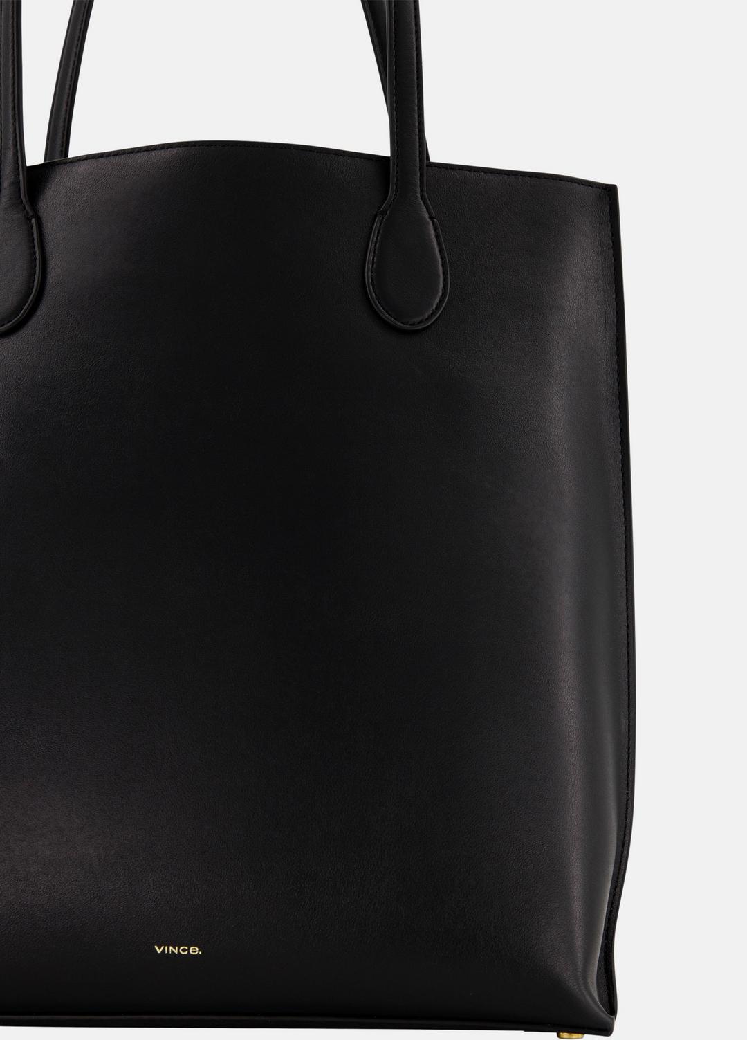 Athene Nappa Leather Tote in Handbags | Vince US