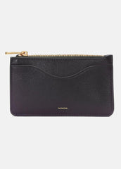 Leather Zip-Top Card Case in Handbags | Vince discount