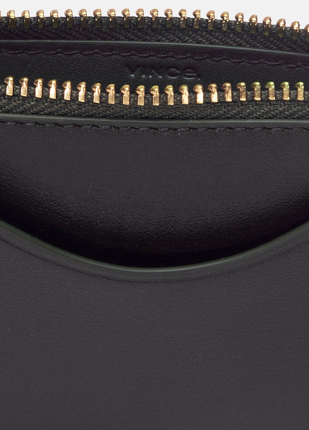 Leather Zip-Top Card Case in Handbags | Vince discount