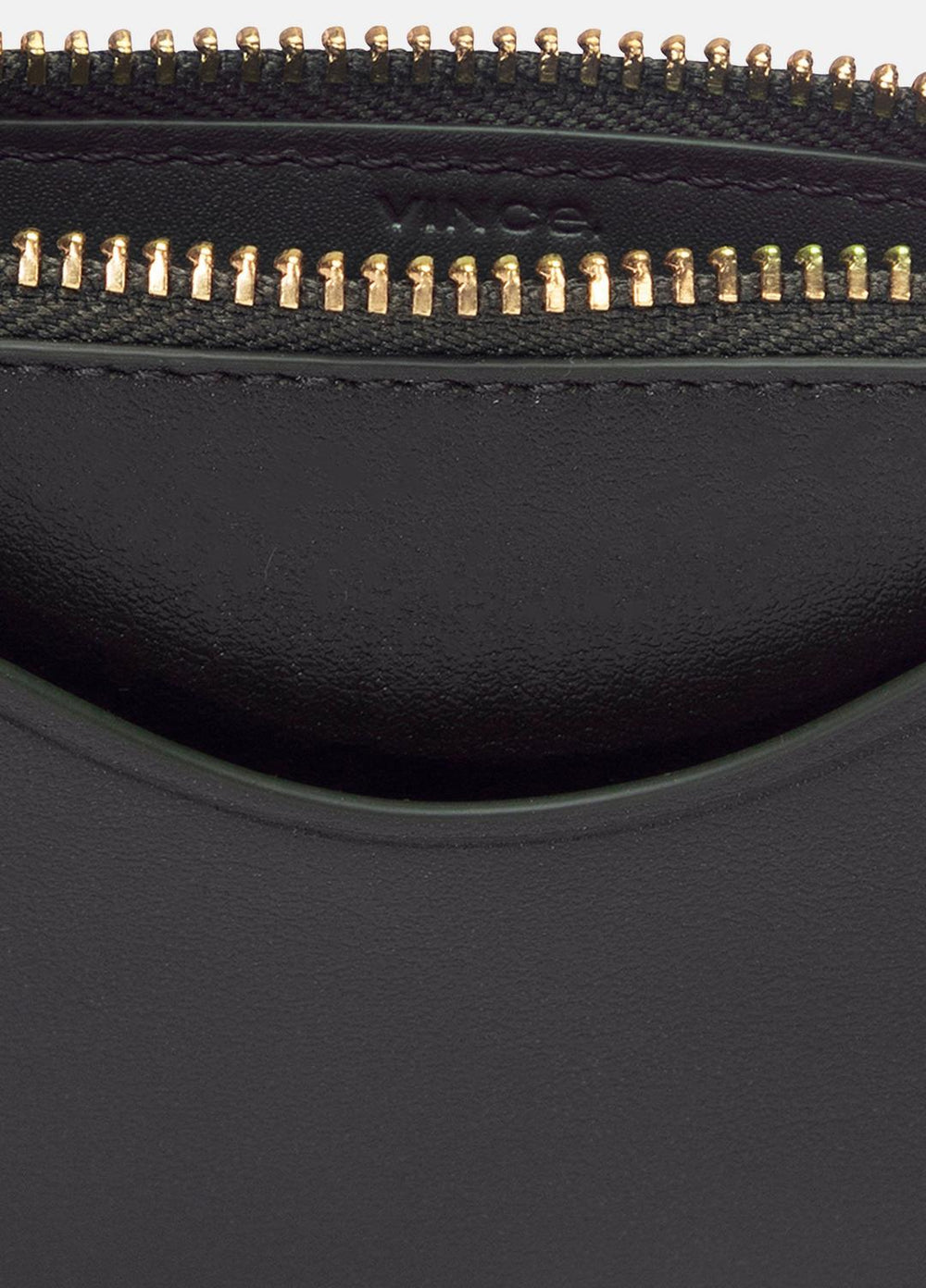Leather Zip-Top Card Case in Handbags | Vince discount