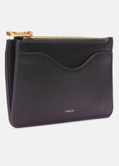 Leather Zip-Top Card Case in Handbags | Vince discount