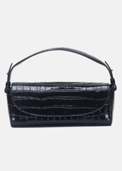Sabrina Croc-Embossed Leather Mini Top-Handle Bag in Handbags | Vince for sale