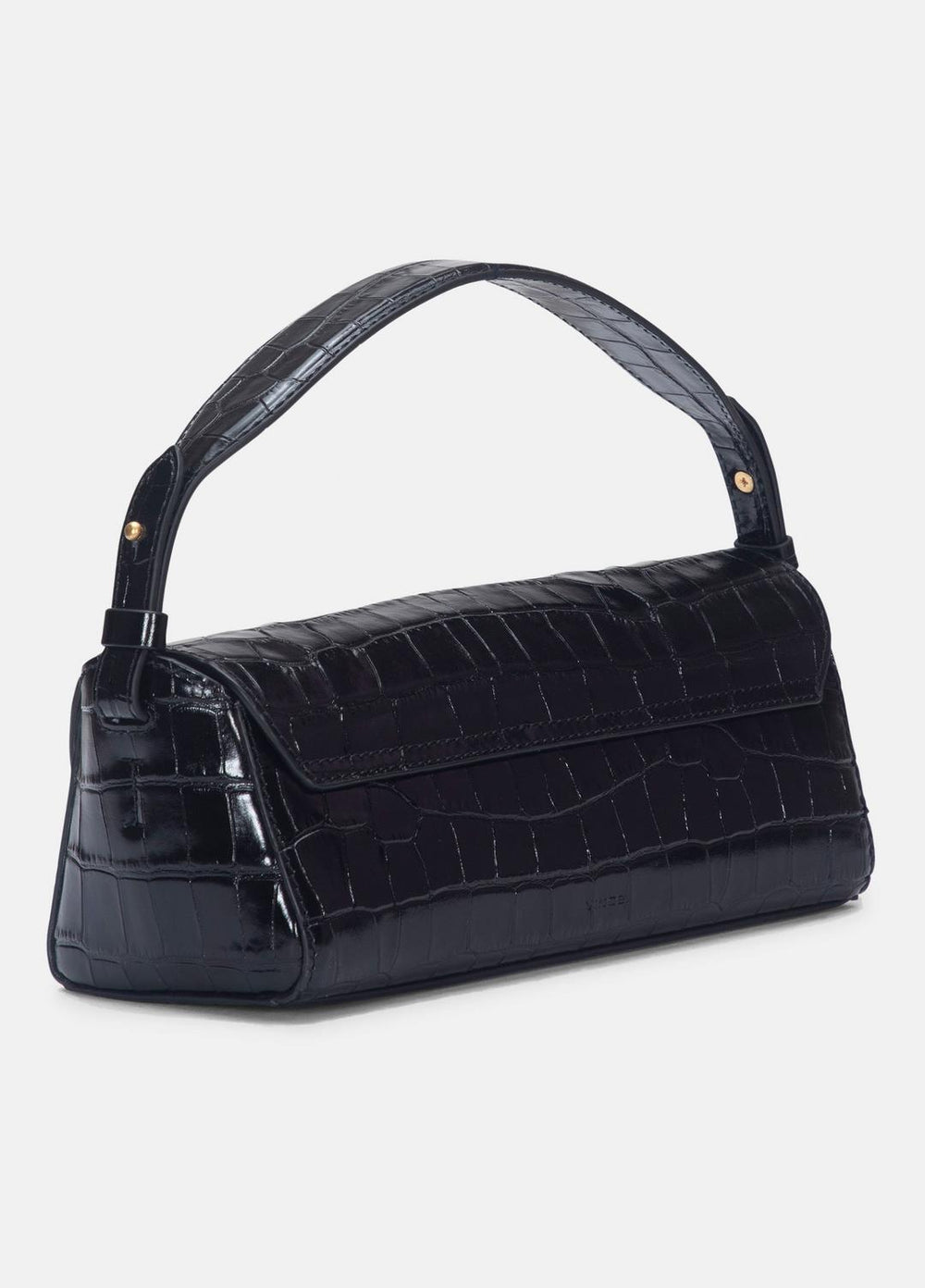 Sabrina Croc-Embossed Leather Mini Top-Handle Bag in Handbags | Vince for sale