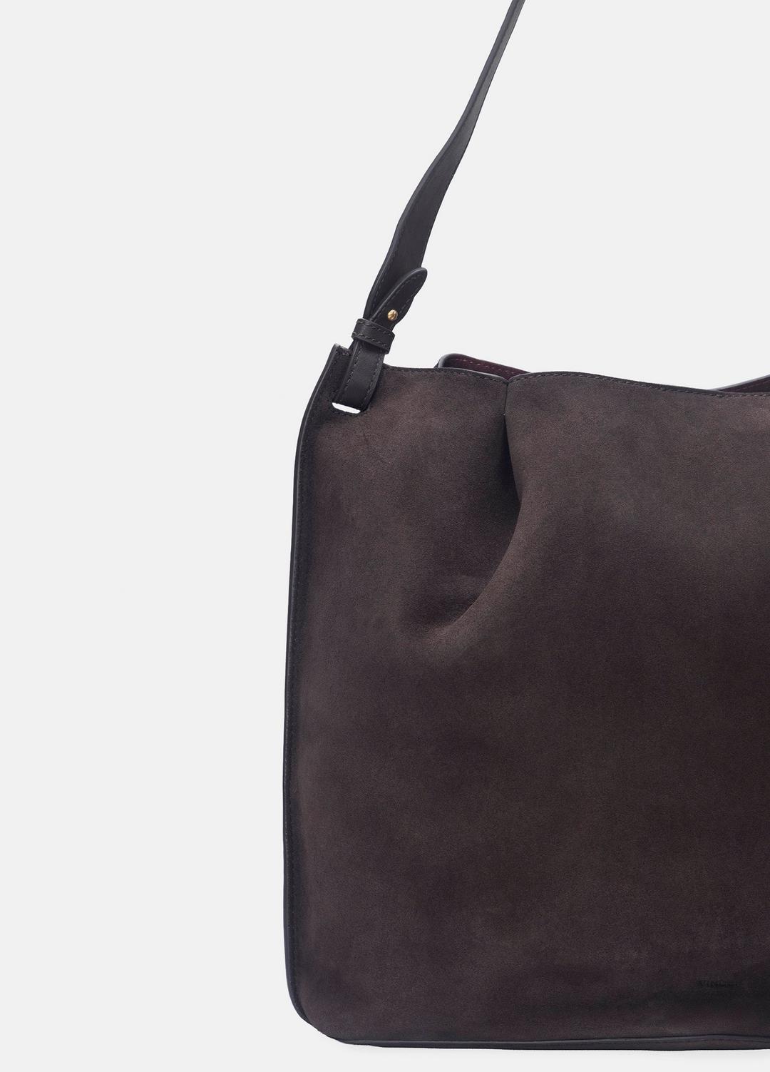 Ava Leather Bucket Bag in Handbags | Vince on sale