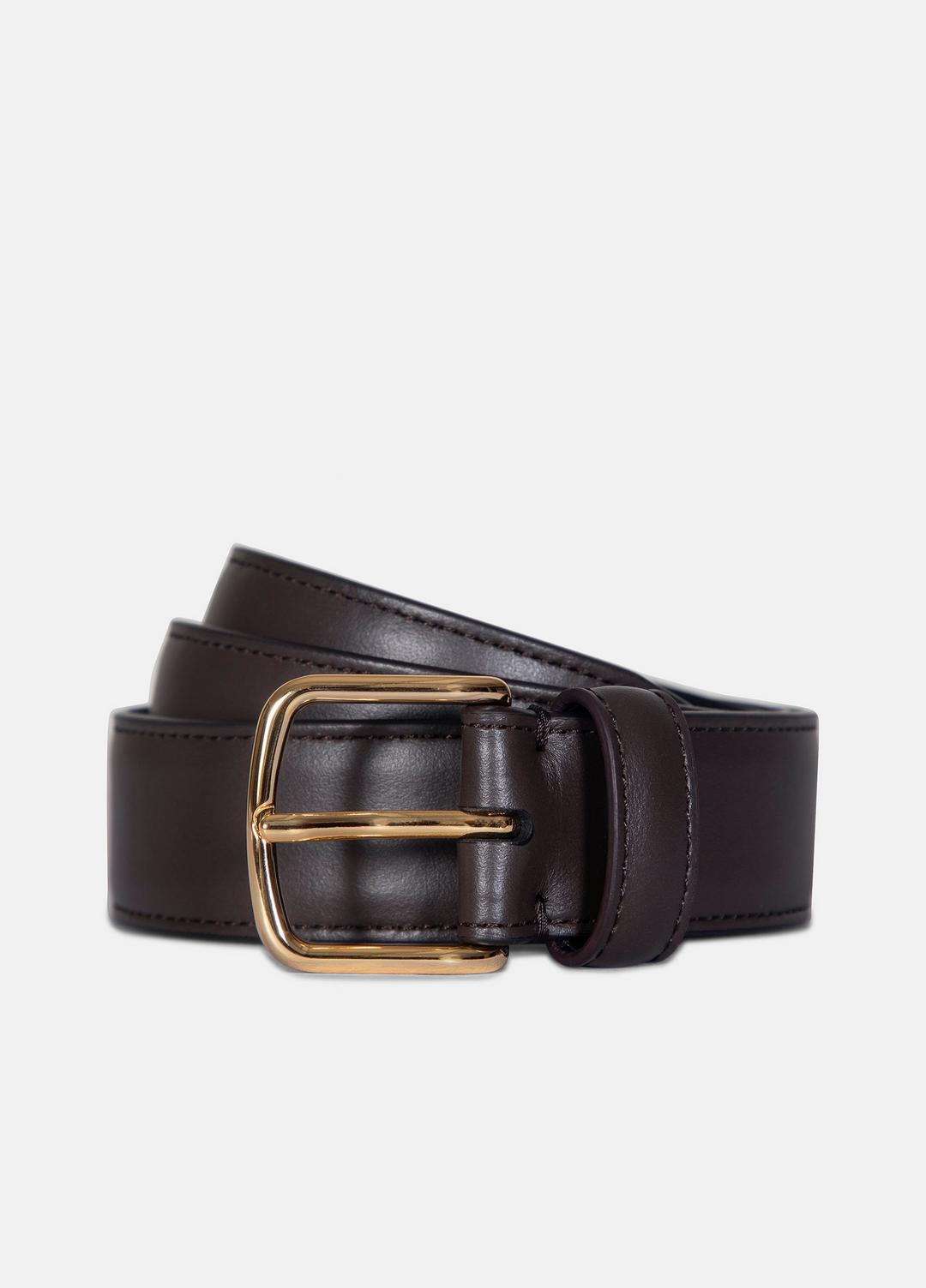 Women’s 32mm Stitched Leather Belt in Belts | Vince sale
