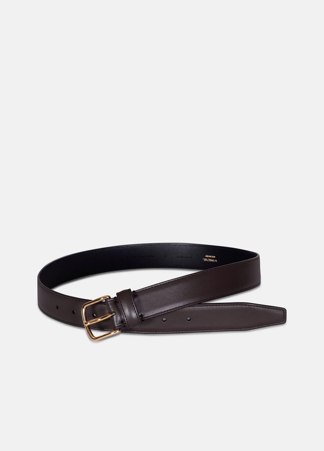 Women’s 32mm Stitched Leather Belt in Belts | Vince sale