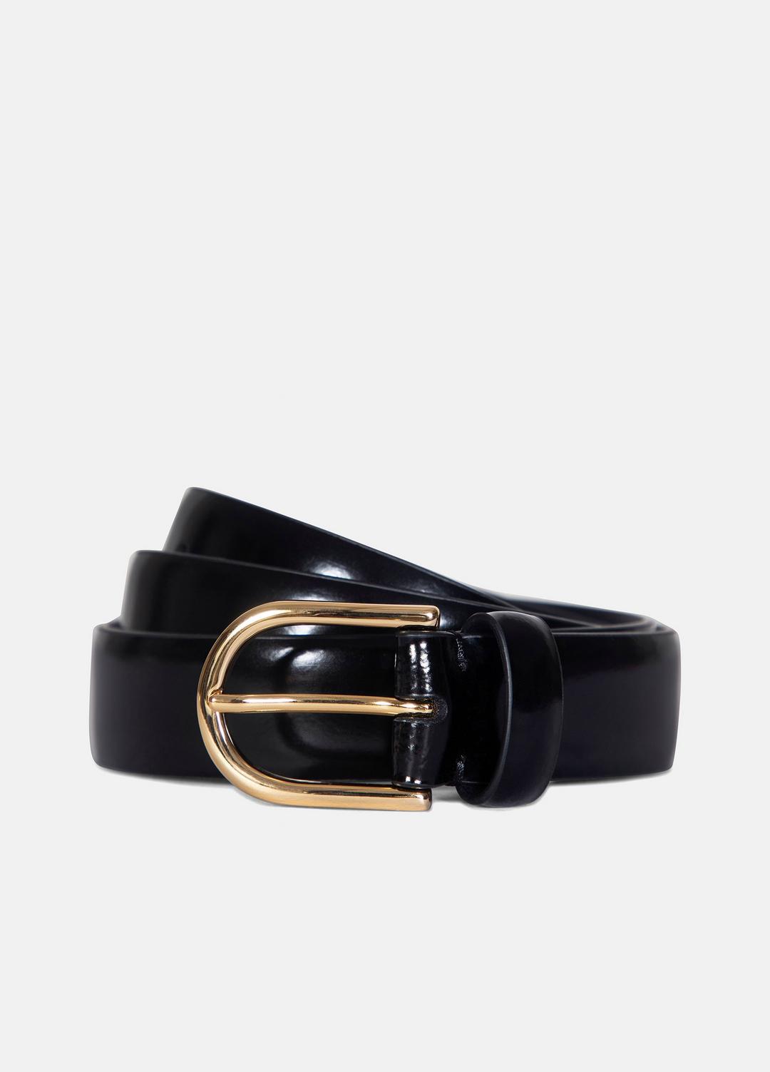 Women’s 25mm Spazzolato Leather Belt in Belts | Vince Online