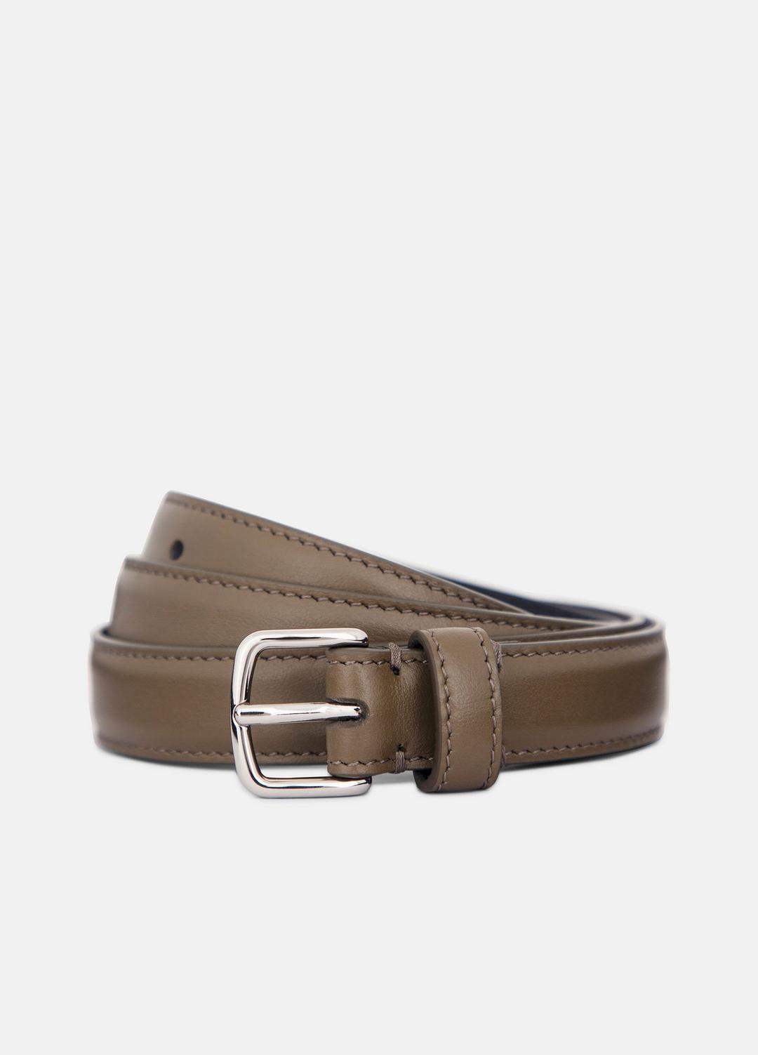 Women’s 20mm Stitched Leather Belt in Belts | Vince discount