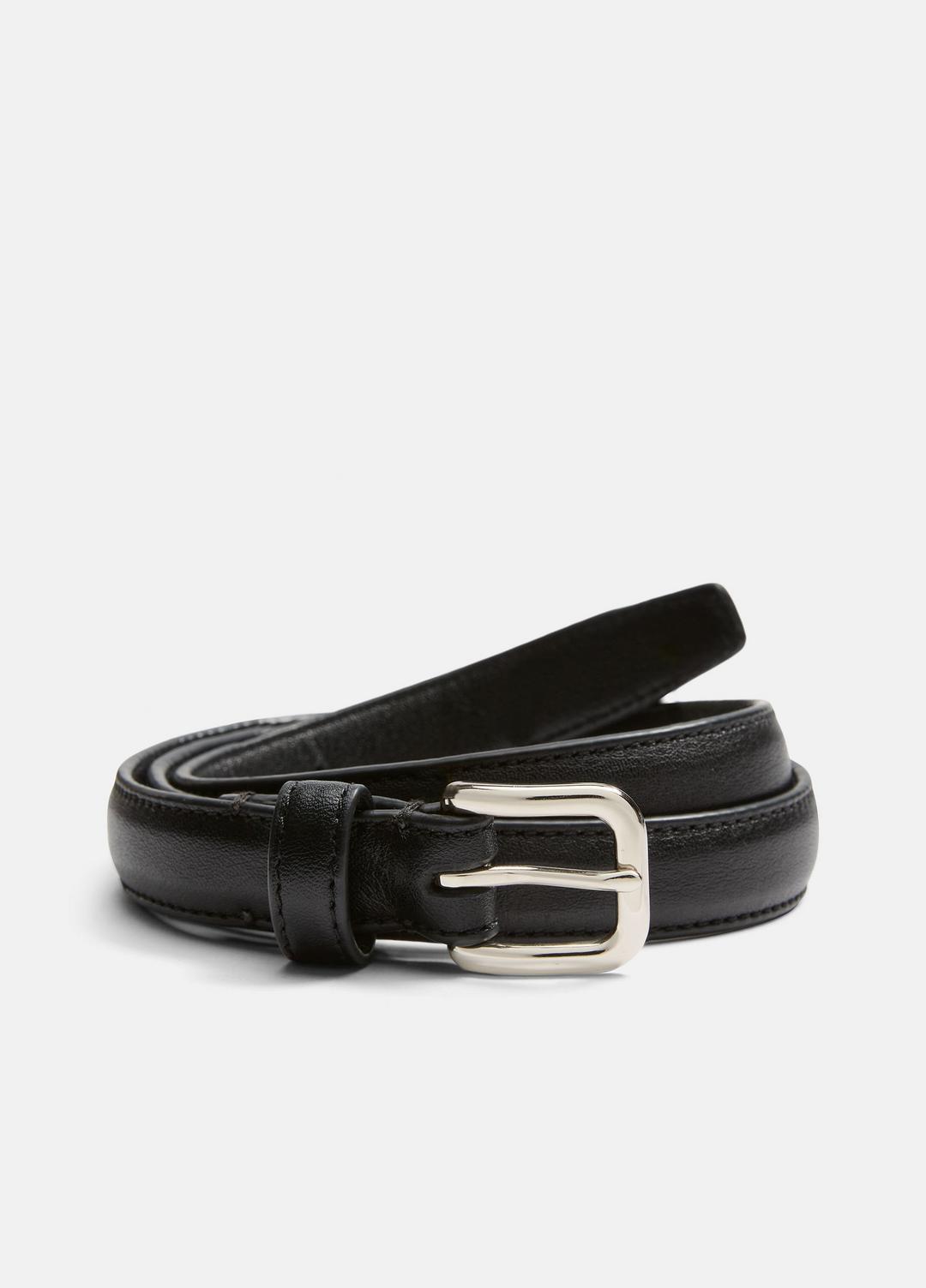 Women's Skinny Leather Belt in Accessories | Vince near me