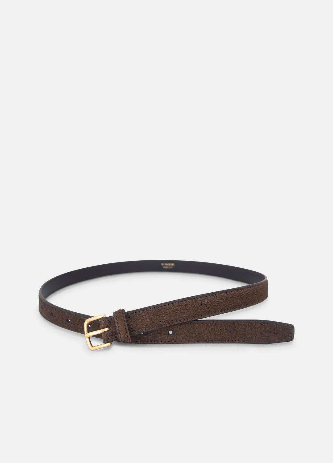 Women's 20mm Calf Hair Belt in Belts | Vince Online