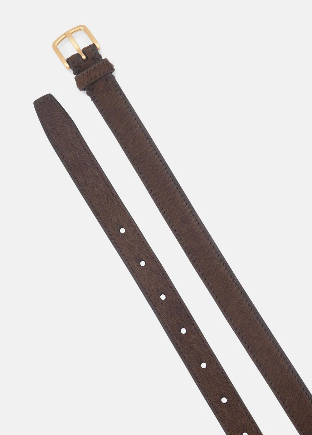 Women's 20mm Calf Hair Belt in Belts | Vince Online