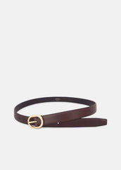Women's 20mm Spazzolato Leather Belt in Belts | Vince discount