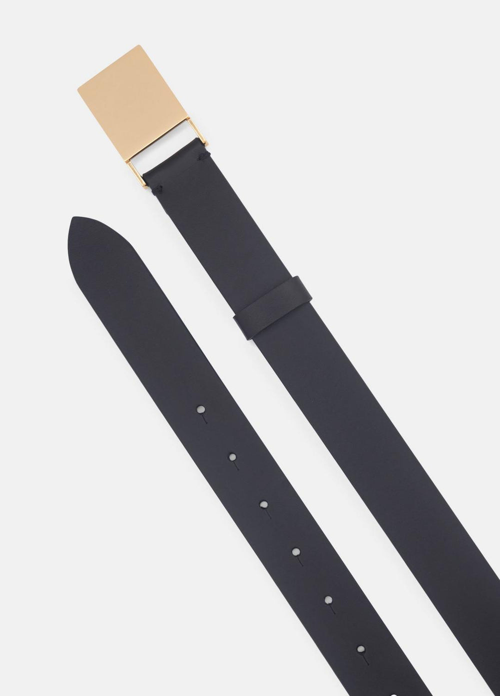 Women's 30mm Plaque Leather Belt in Belts | Vince near me