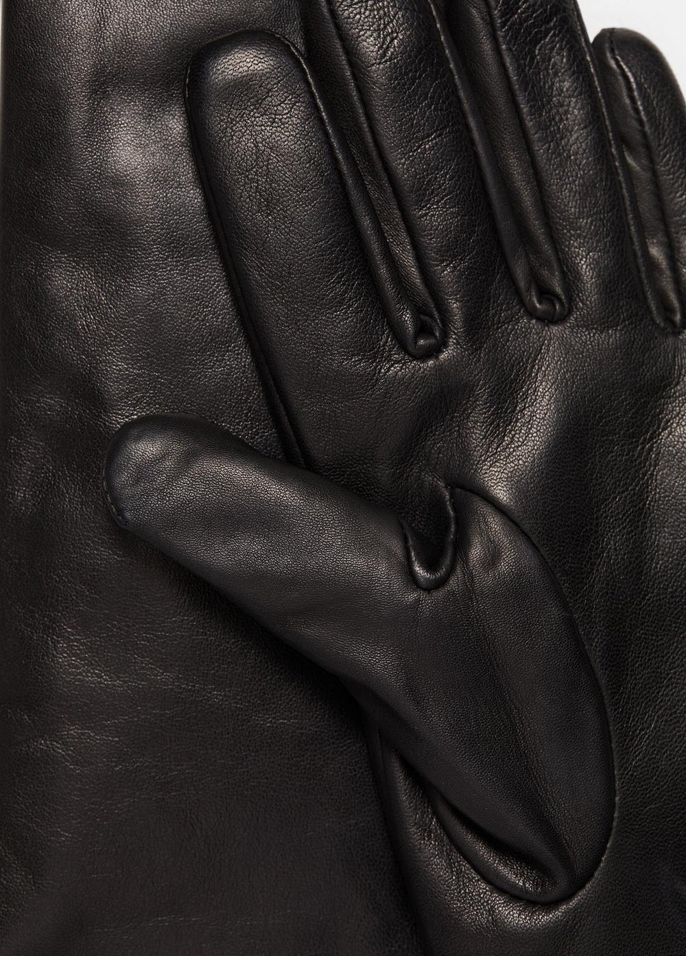 Cashmere-Lined Medium Leather Glove in Gloves | Vince outlet