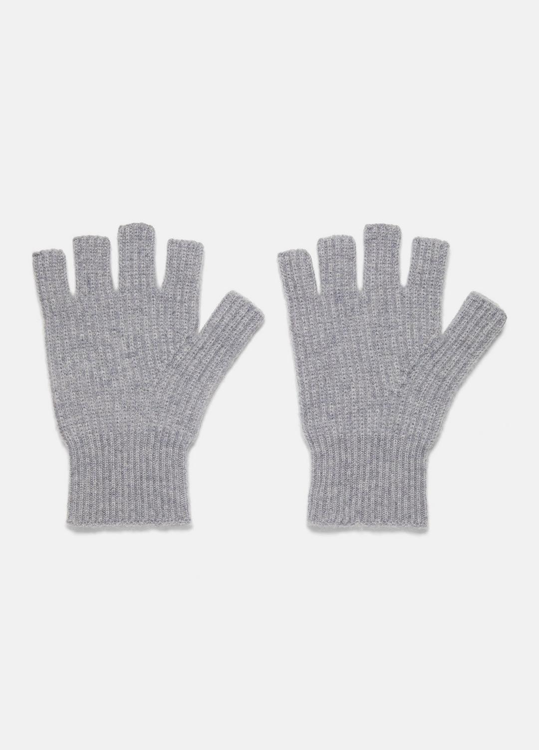 Plush Cashmere Rib-Knit Fingerless Glove in Gloves | Vince on sale