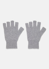 Plush Cashmere Rib-Knit Fingerless Glove in Gloves | Vince on sale
