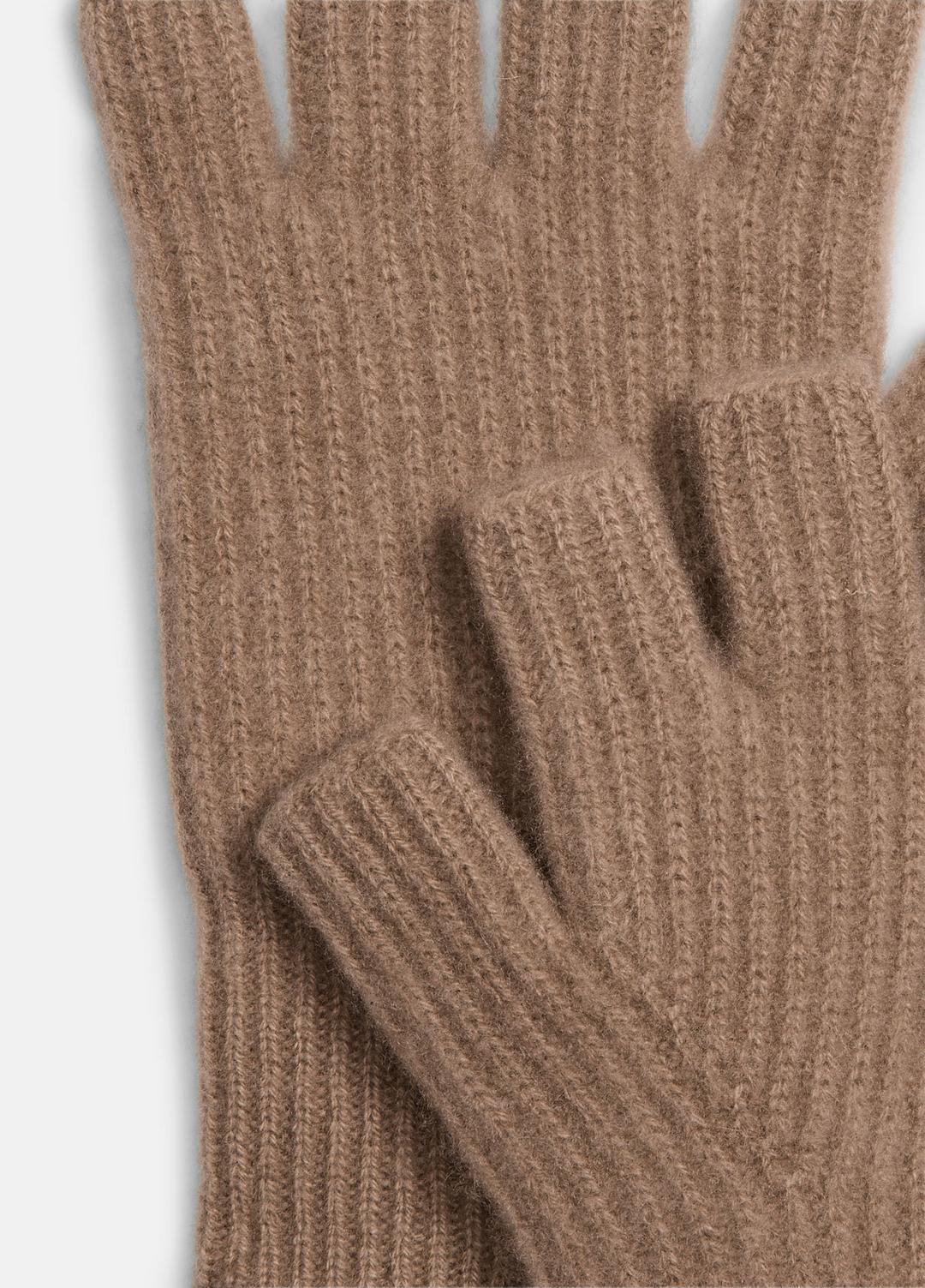 Plush Cashmere Rib-Knit Fingerless Glove in Gloves | Vince Online