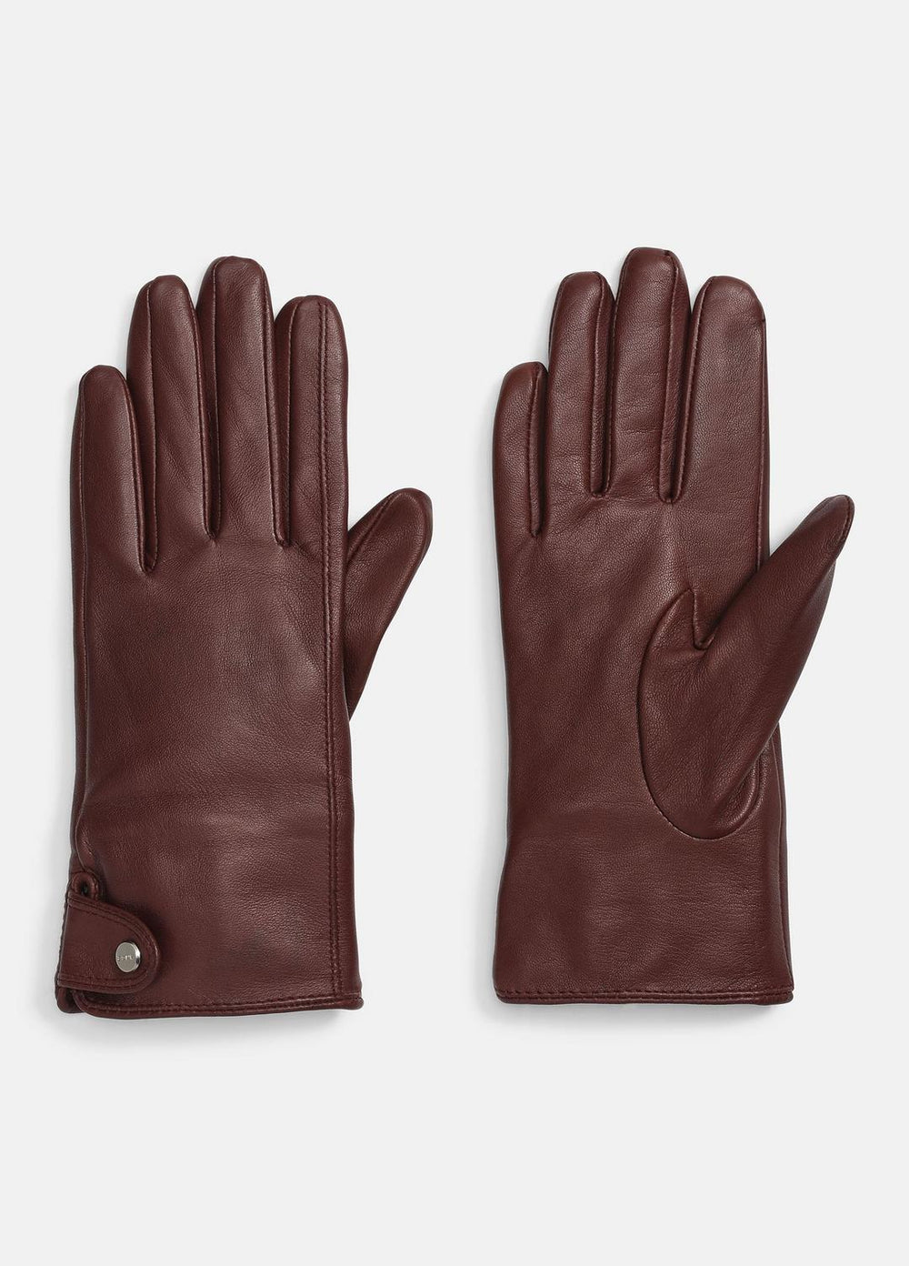 Cashmere-Lined Leather Snap Glove in Gloves | Vince discount