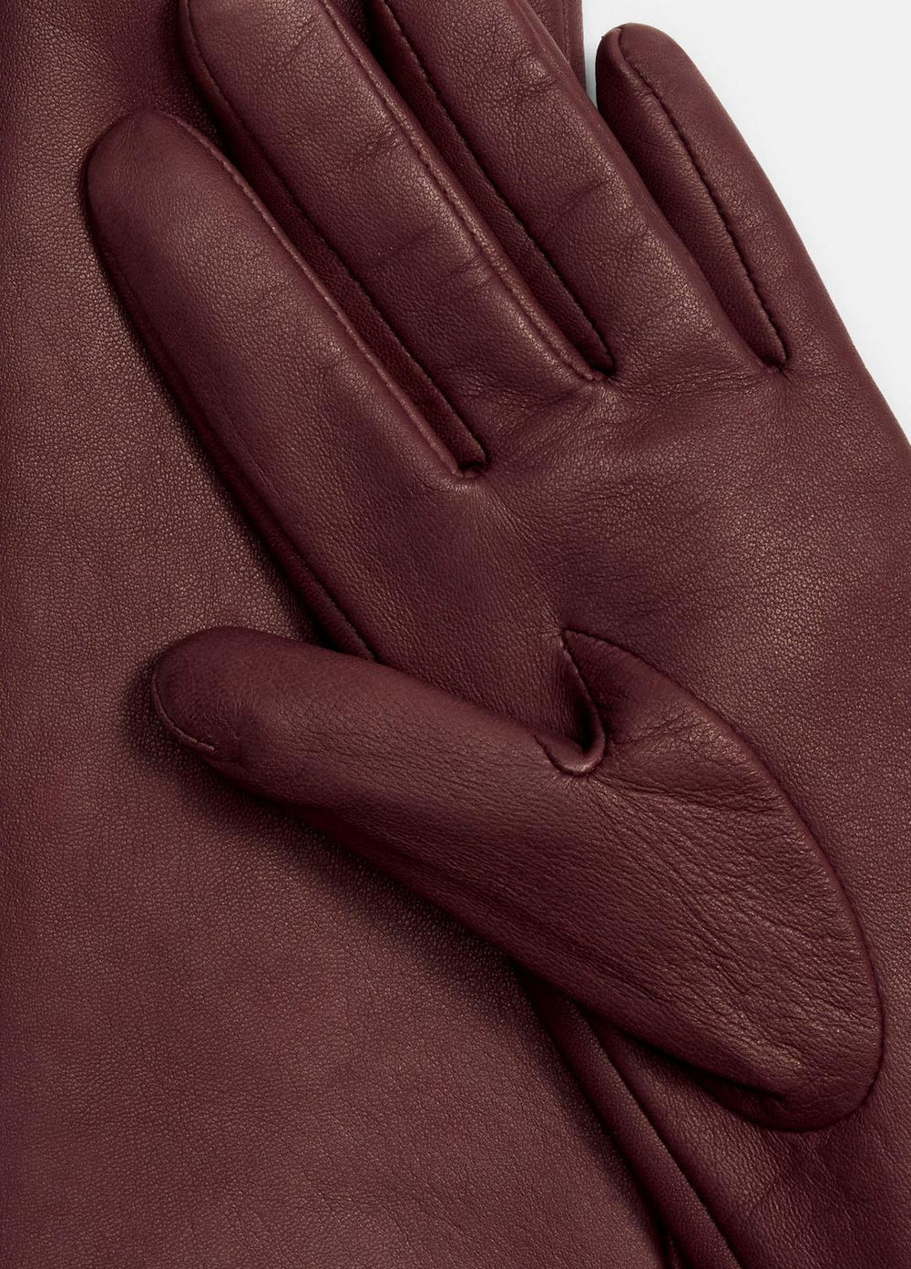 Cashmere-Lined Medium Leather Glove in Gloves | Vince outlet