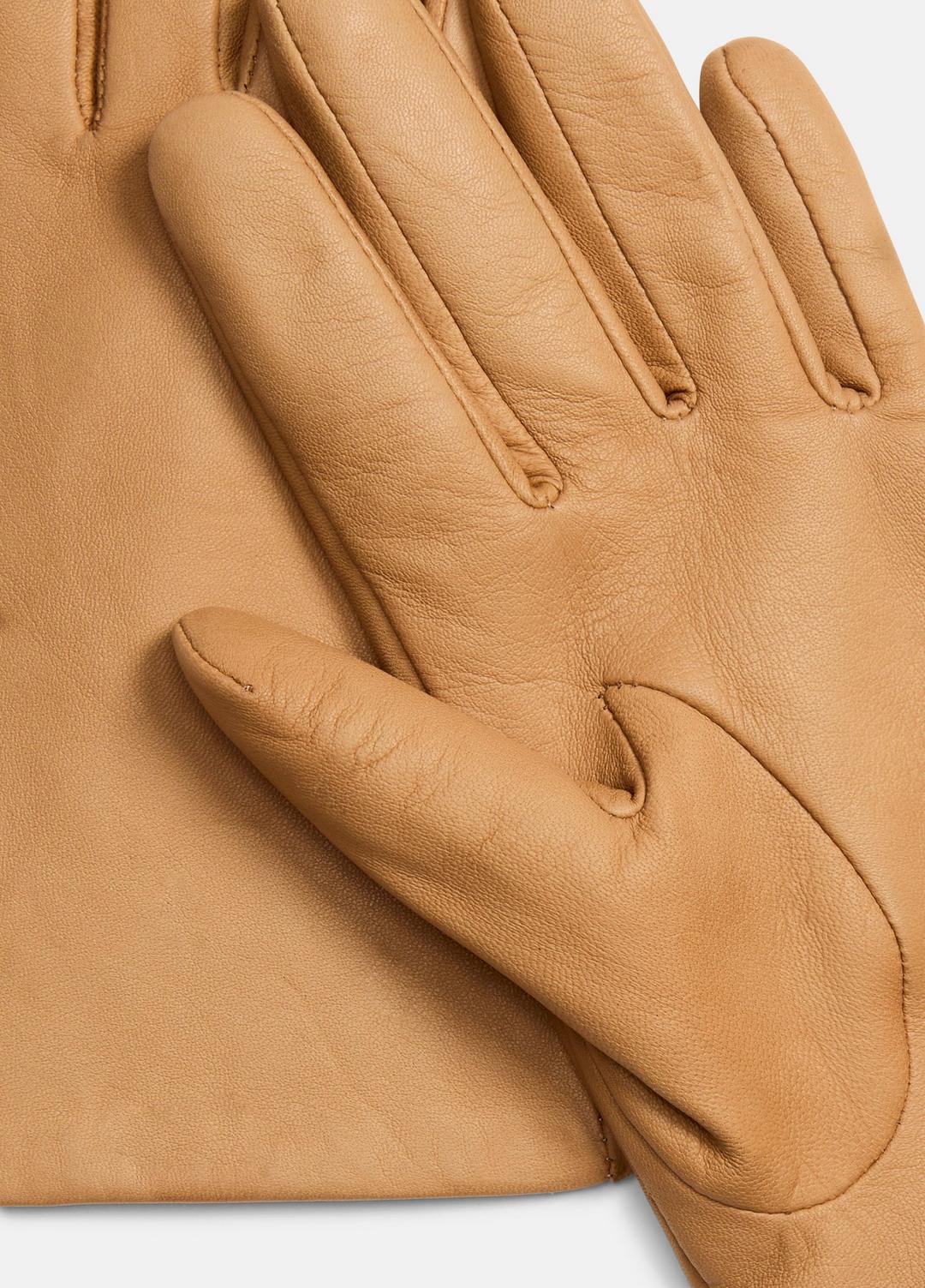 Cashmere-Lined Short Leather Glove in Gloves | Vince on sale