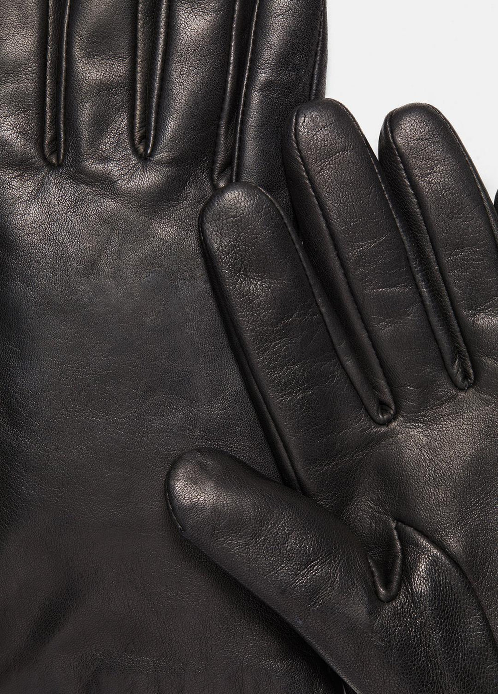 Cashmere-Lined Short Leather Glove in Gloves | Vince US