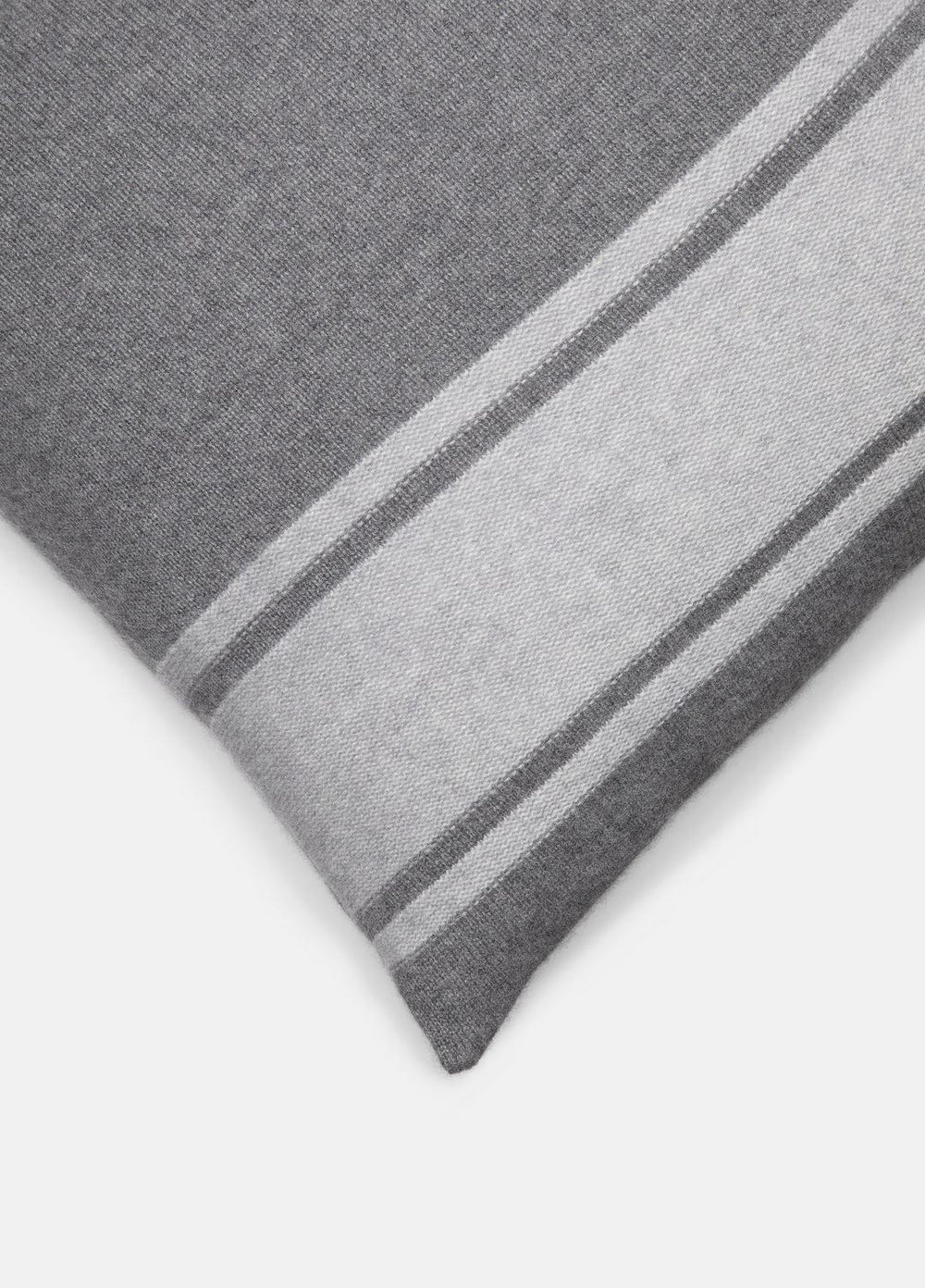Cashmere Jersey Stripe Pillow in Pillows & Blankets | Vince US