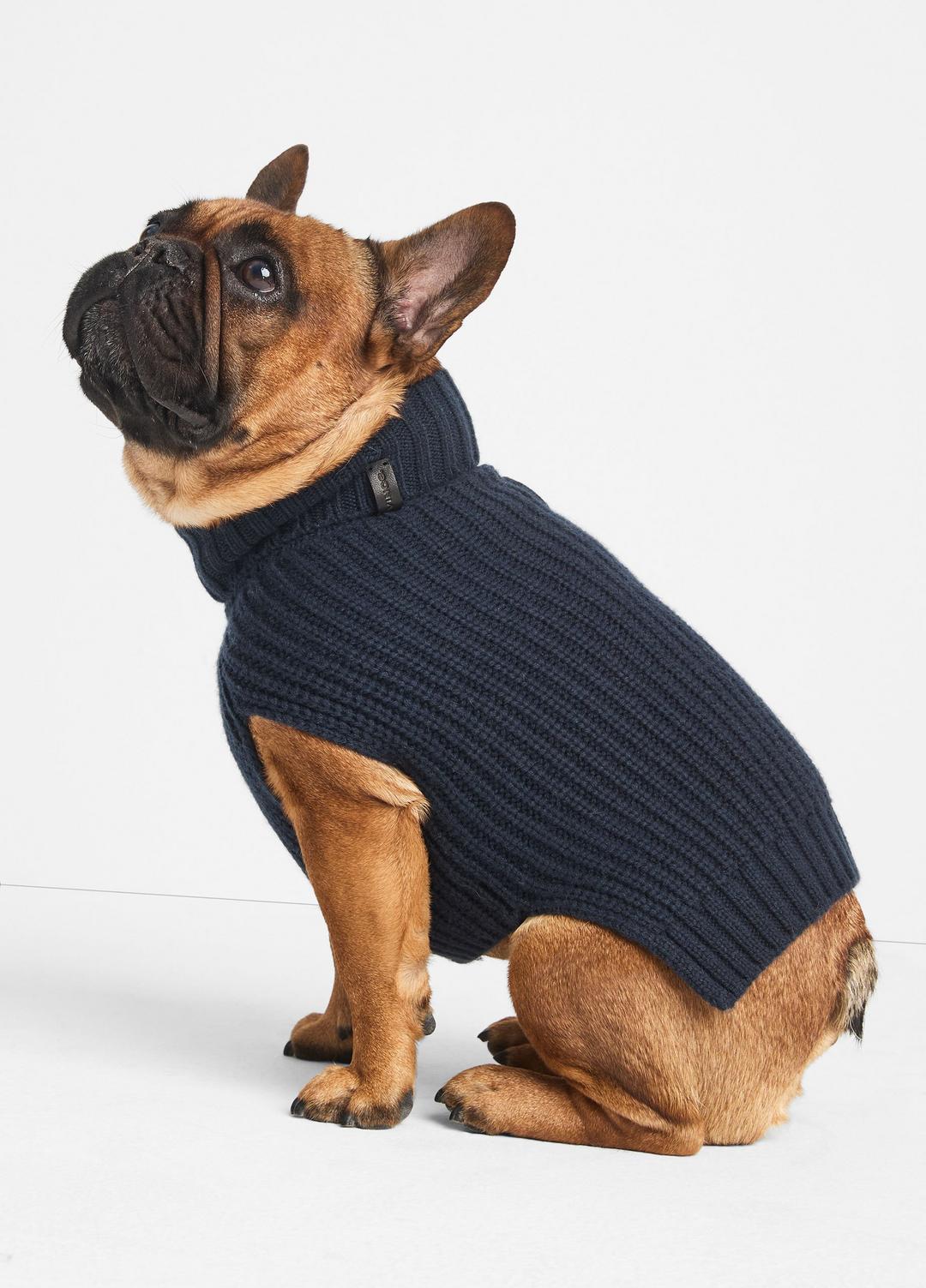 Wool and Cashmere Shaker-Stitch Dog Sweater in Dog Accessories | Vince discount