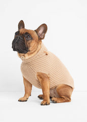 Wool and Cashmere Shaker-Stitch Dog Sweater in Dog Accessories | Vince outlet