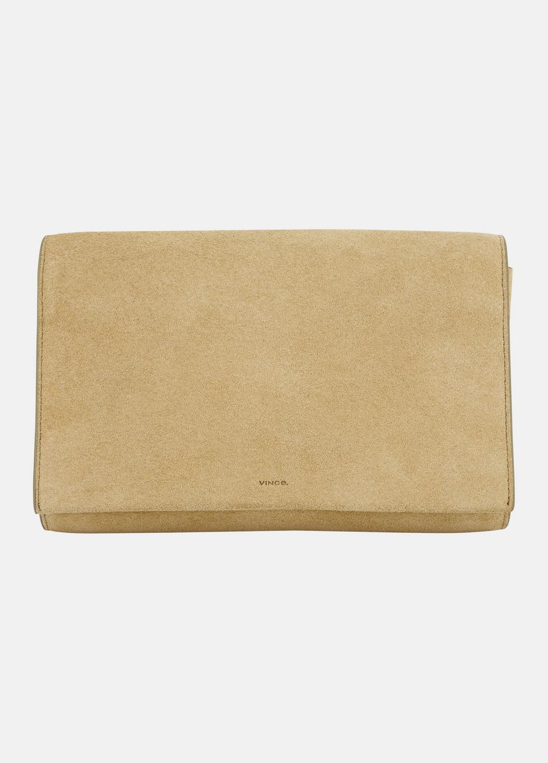 Suede Crossbody Wallet in Leather & Suede | Vince on sale