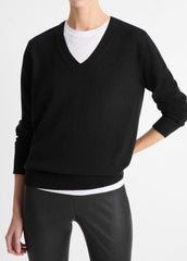 Cashmere Weekend V-Neck Sweater in Vince Products Women | Vince US