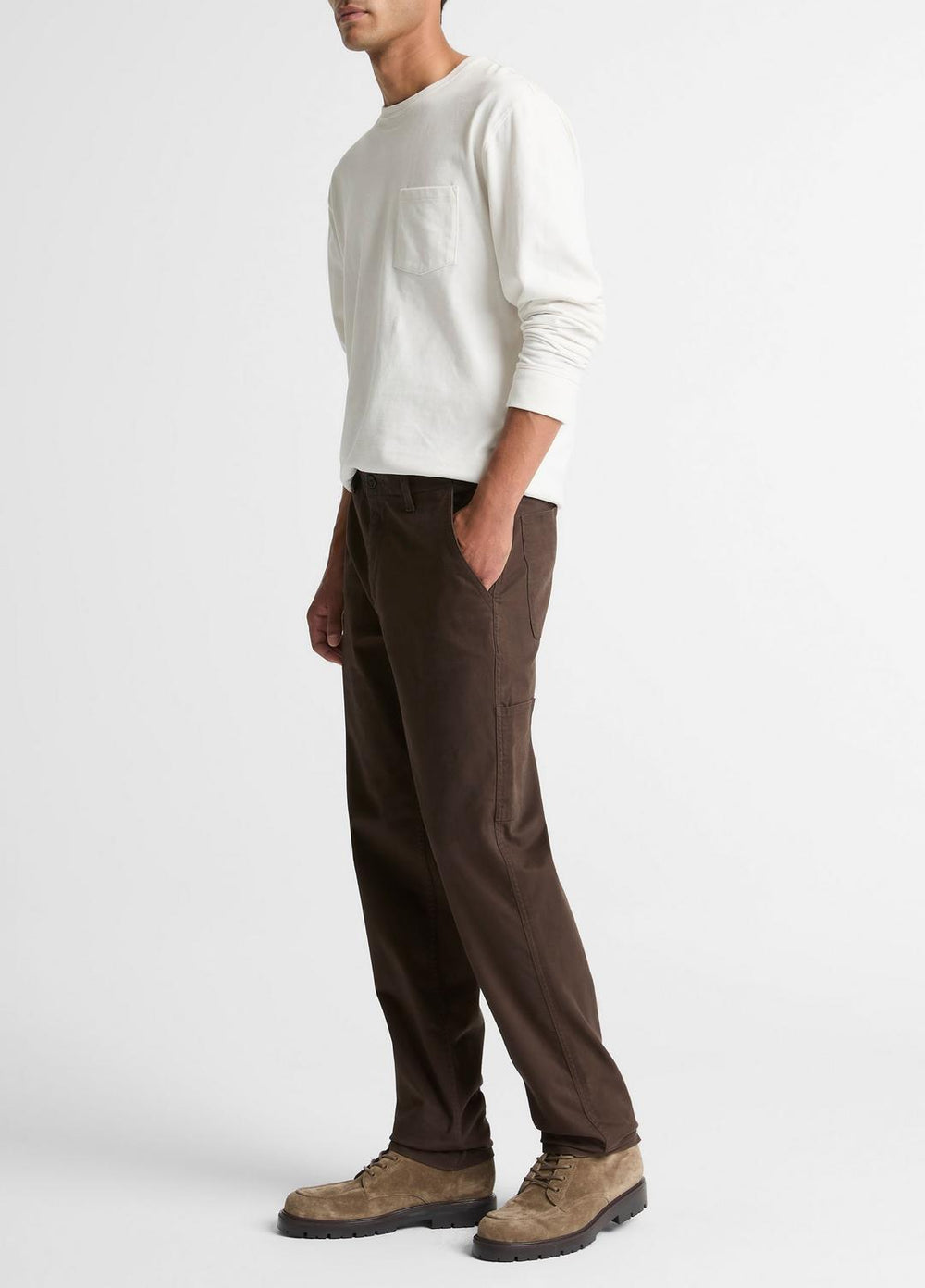 Owen Athletic Stretch-Cotton Utility Pant in Trousers | Vince on sale