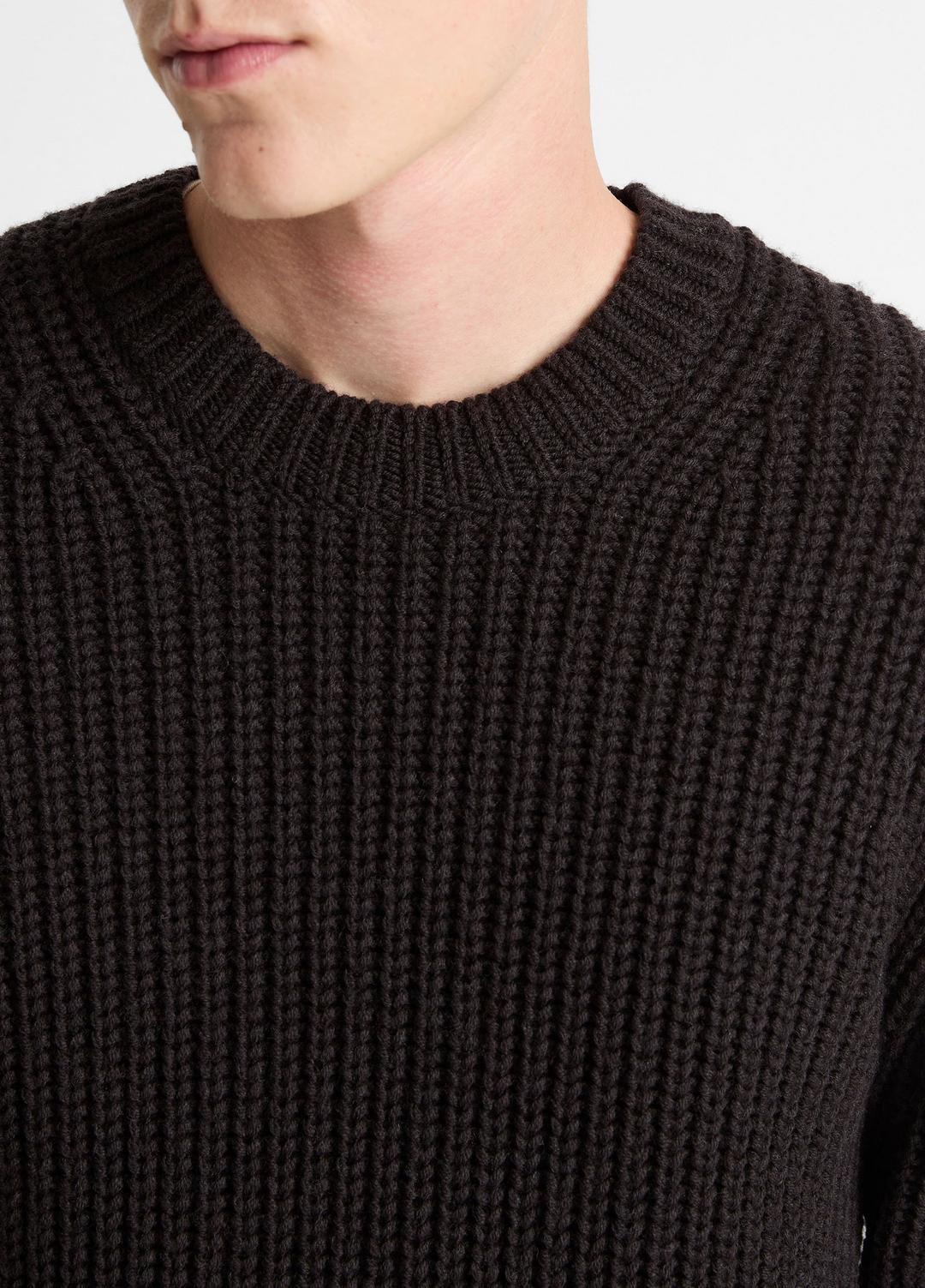 Utility Shaker Merino Wool Sweater in Crew Neck | Vince Online
