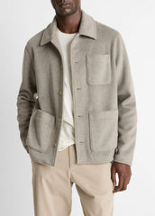 Double-Knit Chore Jacket in Jackets | Vince outlet